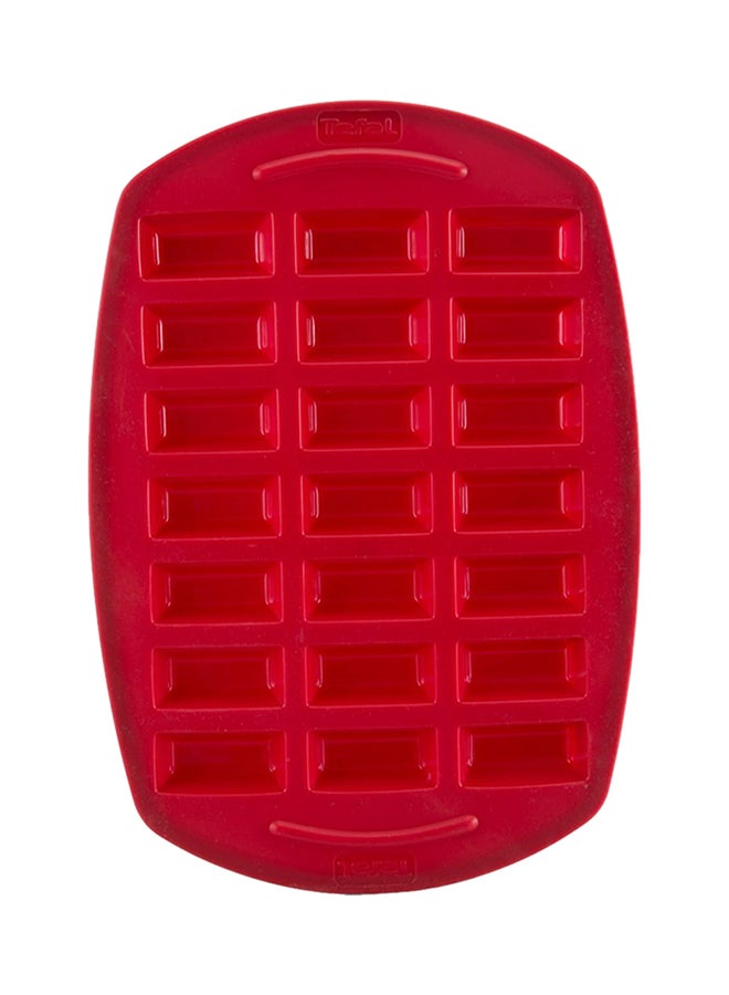 Tefal Proflex Mini Bars Mould Red - Image 1