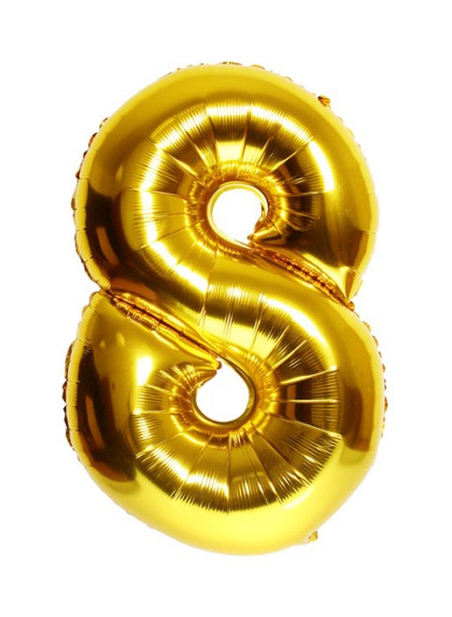Number 8 Party Decorative Balloon 16inch
