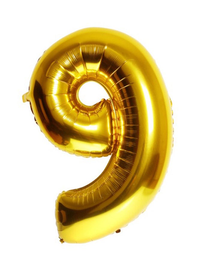 Gulfdealz Number 9 Party Decorative Balloon 16inch
