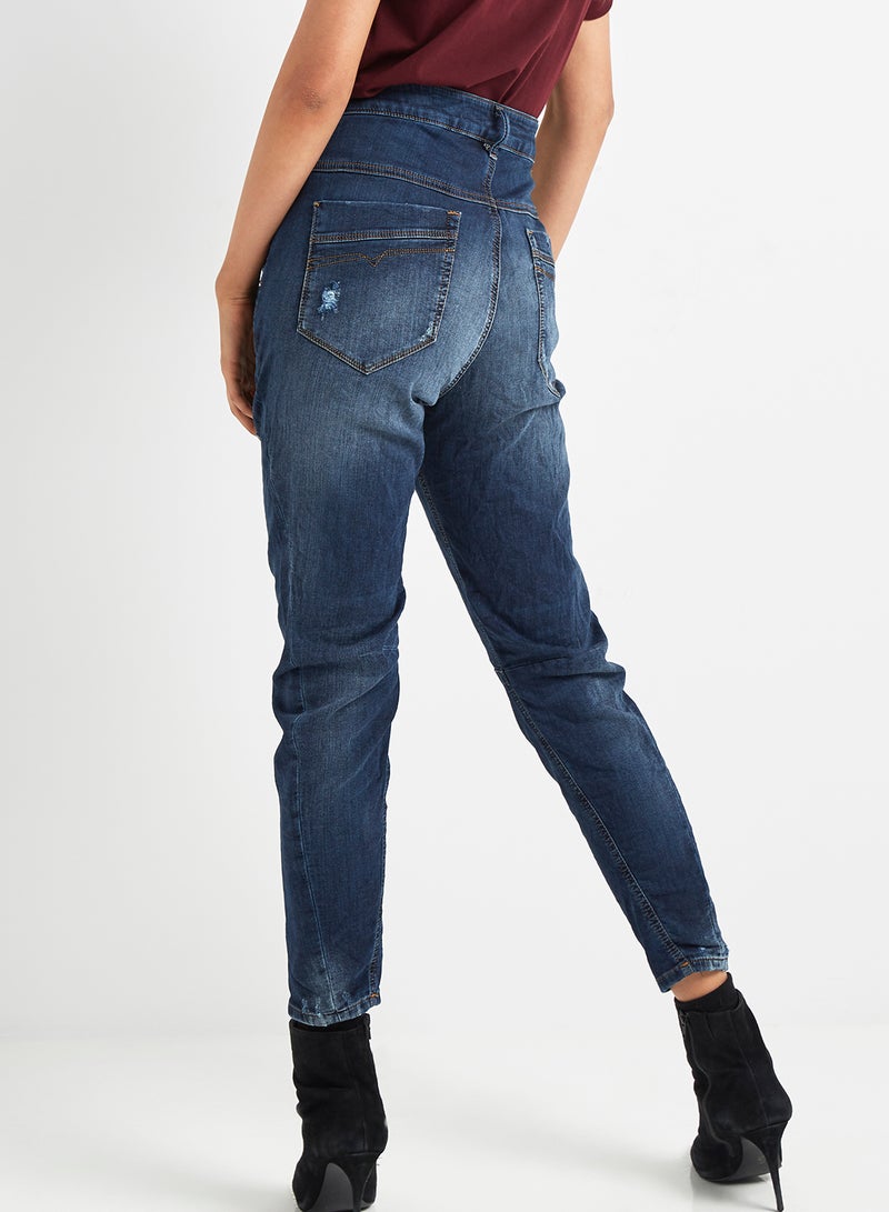 DIESEL - Fayza-NE Jogg Jeans Denim - Image 1
