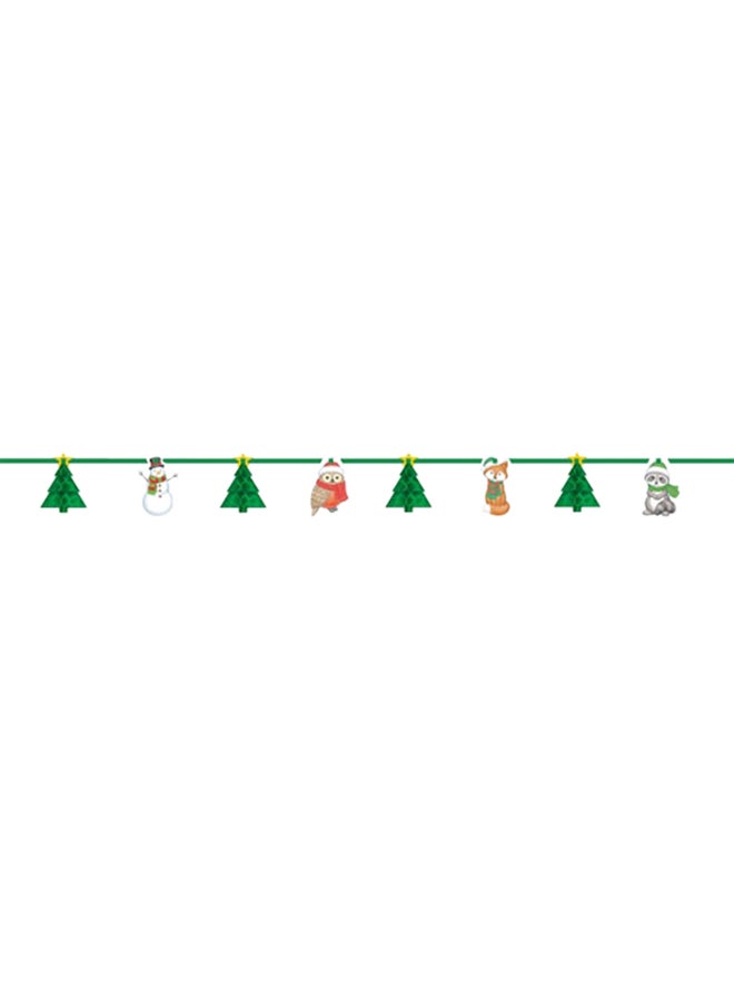 Amscan Winter Friends Honeycomb Garland 3.65meter