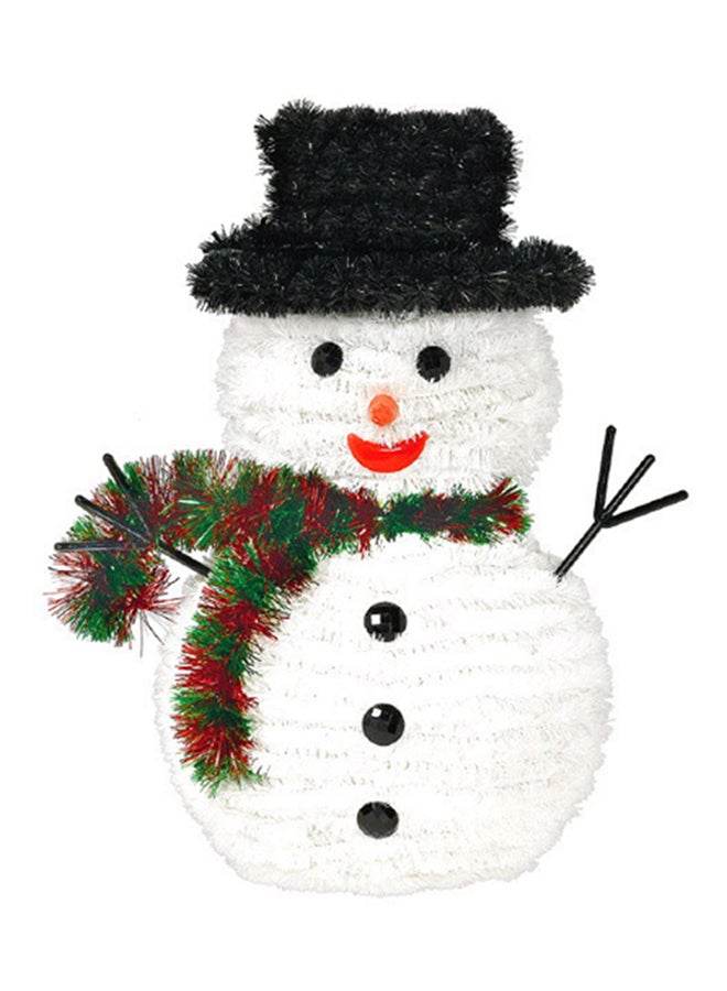 Amscan 3D Tinsel Deluxe Decorative Snowman