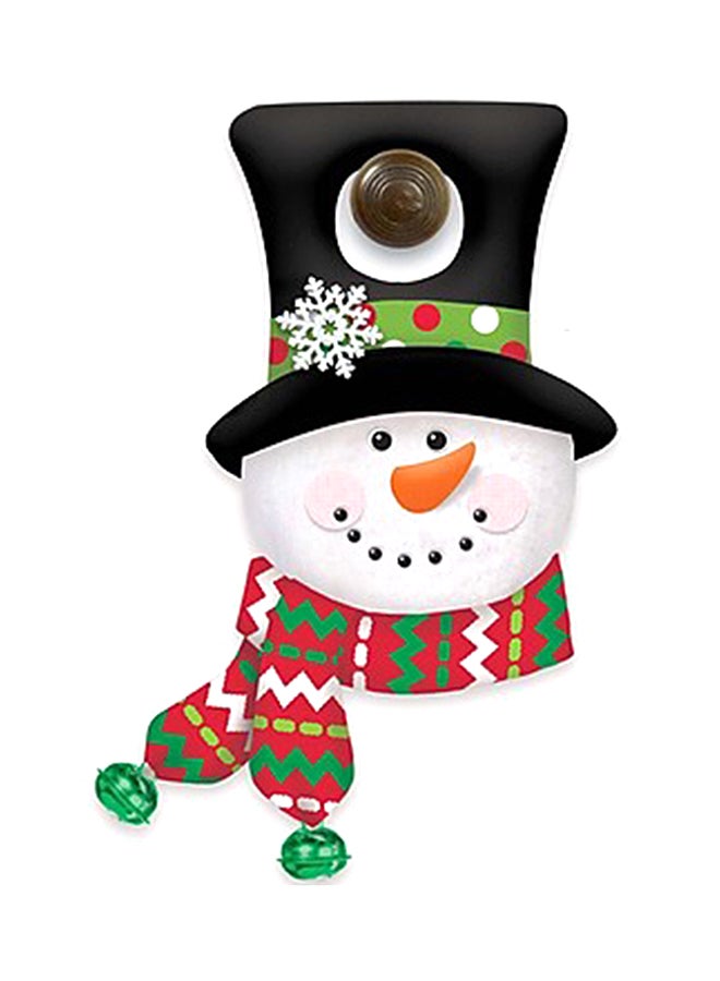Amscan Snowman Door Knob Hanger With Embellishments
