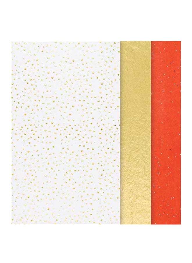 Amscan 40-Piece Metallic Hot Stamped Tissue Set