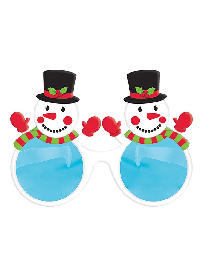 أمسكان زجاجات عملاقة بنمط رجل الثلج