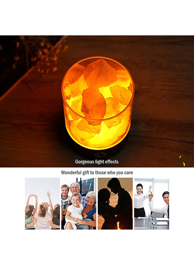 تومشاين مصباح LED ليلي على شكل صخرة كريستالية طبيعية  - Image 3