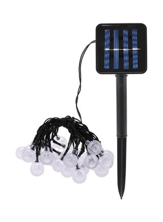 حبل ضوء LED مكون من مصابيح كرات كريستالية يعمل بواسطة الطاقة الشمسية أبيض دافئ 6.3متر - v1543408392/N18879736A_1