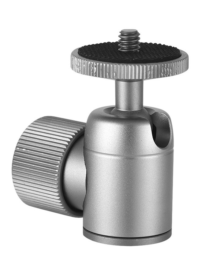 ANDOER D-1 Tripod Mount Ballhead Silver/Black - Image 2