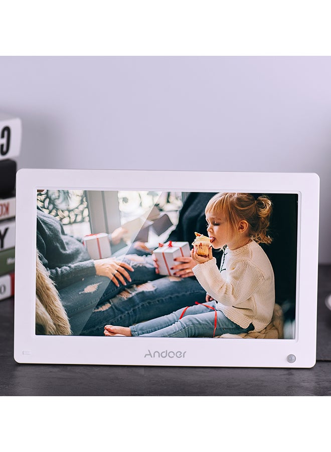 ANDOER IPS Digital Photo Frame With Remote White  - Image 4
