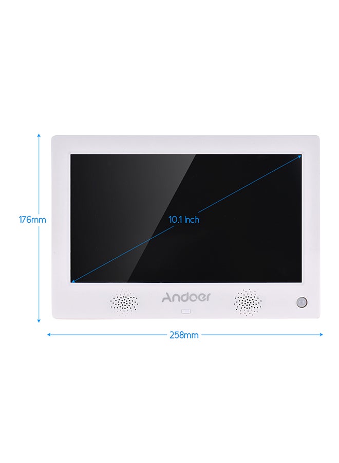ANDOER LED Digital Photo Frame With Remote White  - Image 3