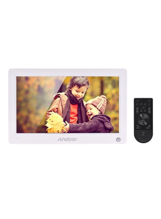 إطار صور رقمي بشاشة IPS مع جهاز تحكم عن بعد أبيض - v1543478924/N19365476A_1