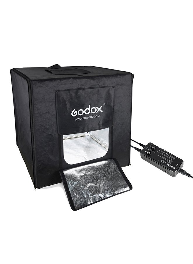 Godox - Mini Studio Photography Softbox Tent With 2 LED Light Board Set Black - Image 1