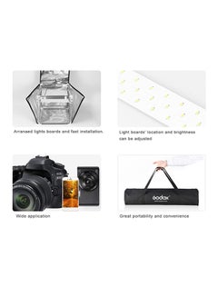 Godox Mini Studio Photography Softbox Tent With 2 LED Light Board Set Black  - Image 5