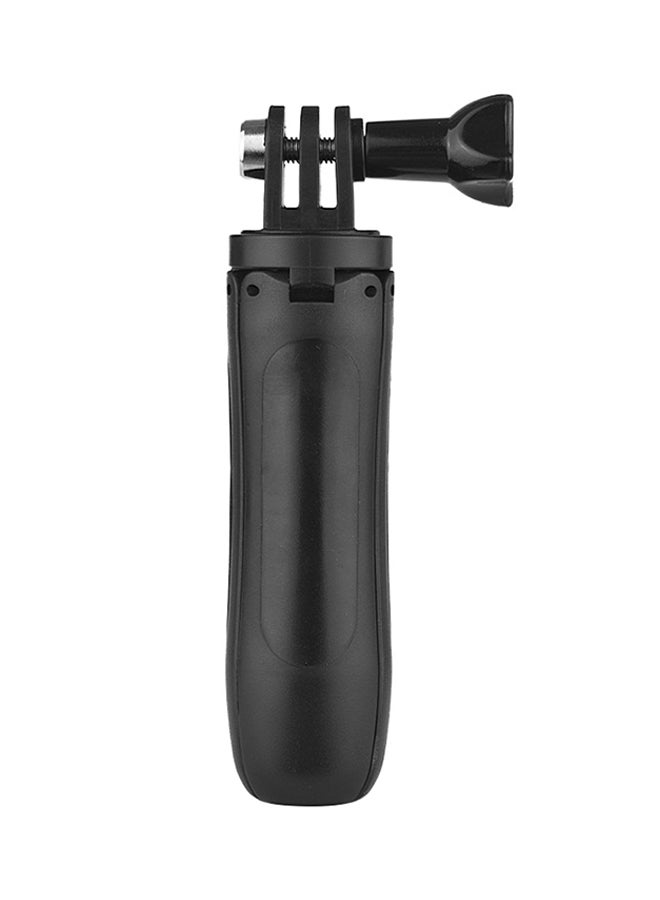 Generic - 2-In-1 Mini Selfie Stick/Tripod Stand For Action Camera Black - Image 1