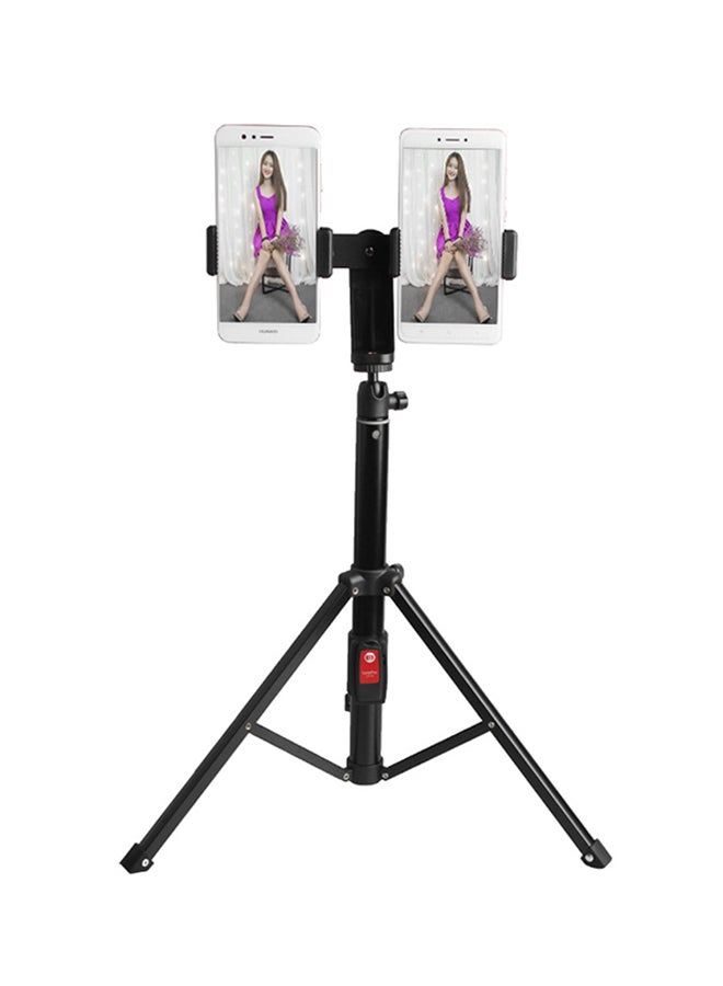 5-Section Extendable Mini Tabletop Tripod Black - Image 2