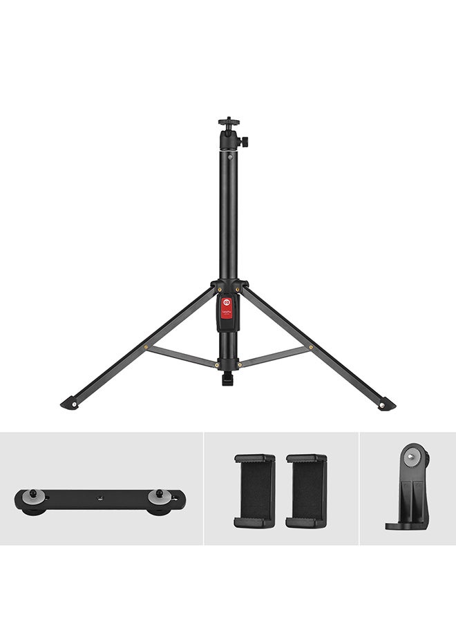 5-Section Extendable Mini Tabletop Tripod Black - Image 4