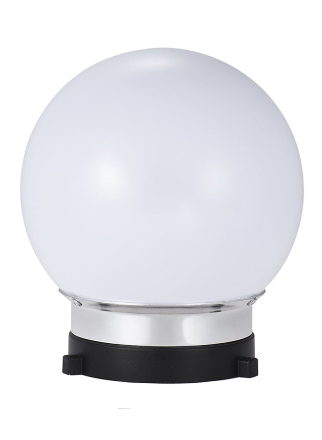 Spherical Monolight Diffuser Ball With S-Type Mount 6inch White  - Image 1