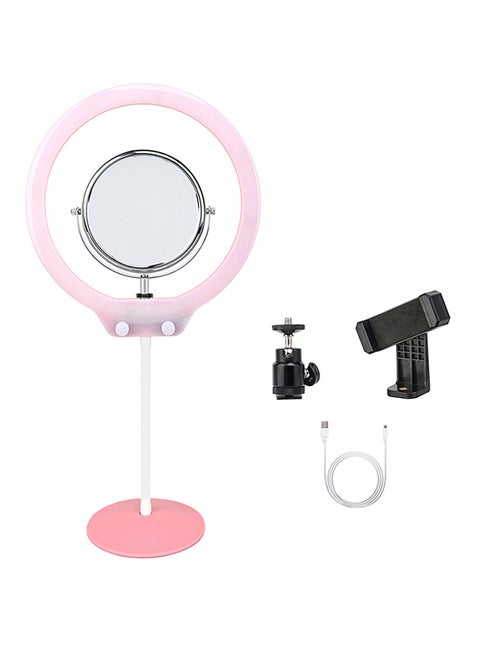 Portable Camera Studio LED Photography Ring Light White