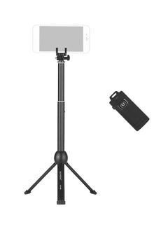 Yunteng VCT-992 7-Section Wireless Remote Selfie Stick Black  - Image 1