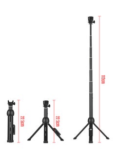 Yunteng VCT-992 7-Section Wireless Remote Selfie Stick Black  - Image 3