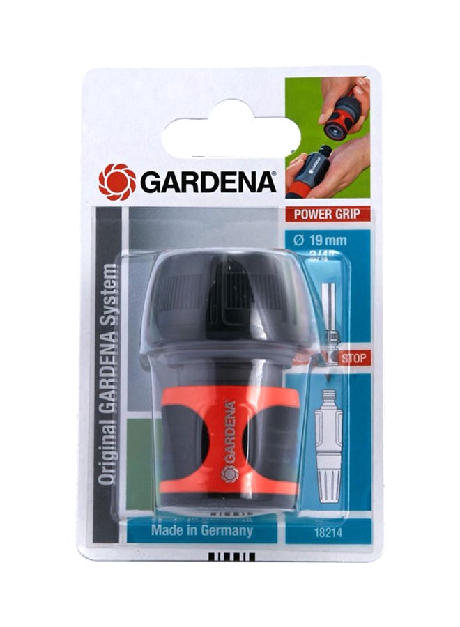 GARDENA Water Stop Black/Orange 