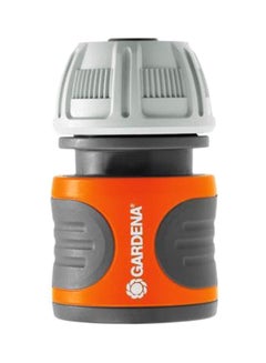 GARDENA Hose Connector Orange/Black 0.5x0.625inch 
