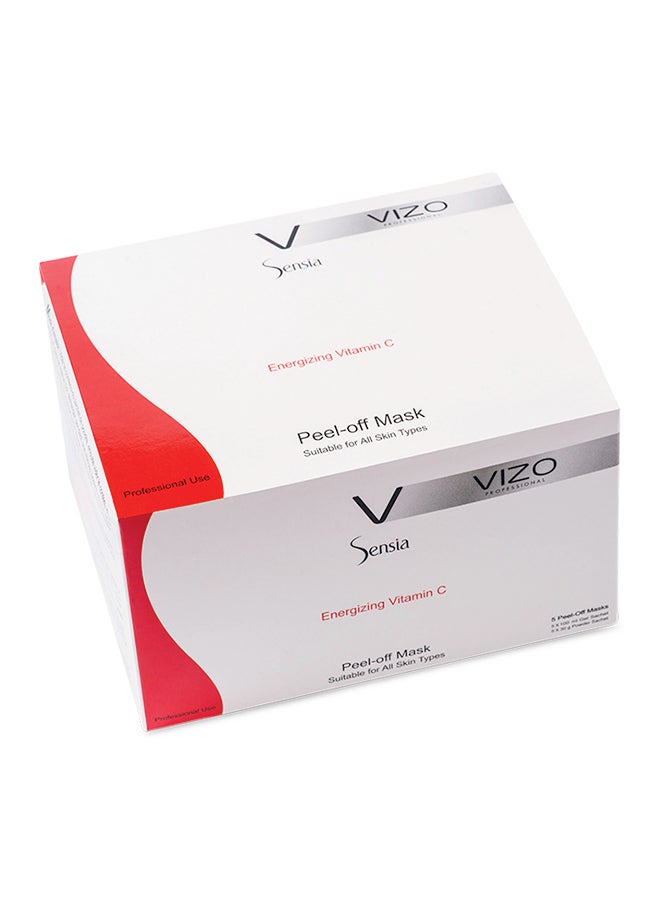 5-Piece Sensia Energizing Vitamin C Peel Off Mask