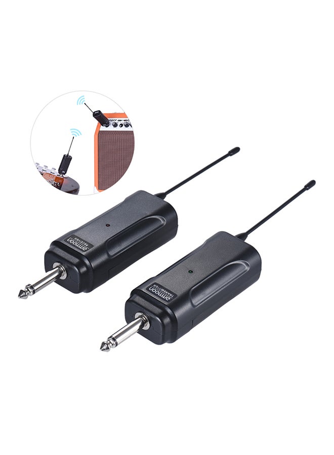 أمون جهاز إرسال واستقبال صوتي لاسلكي من قطعتين للجيتار الكهربائي/ جيتار الباس/ الكمان الكهربائي - Image 3