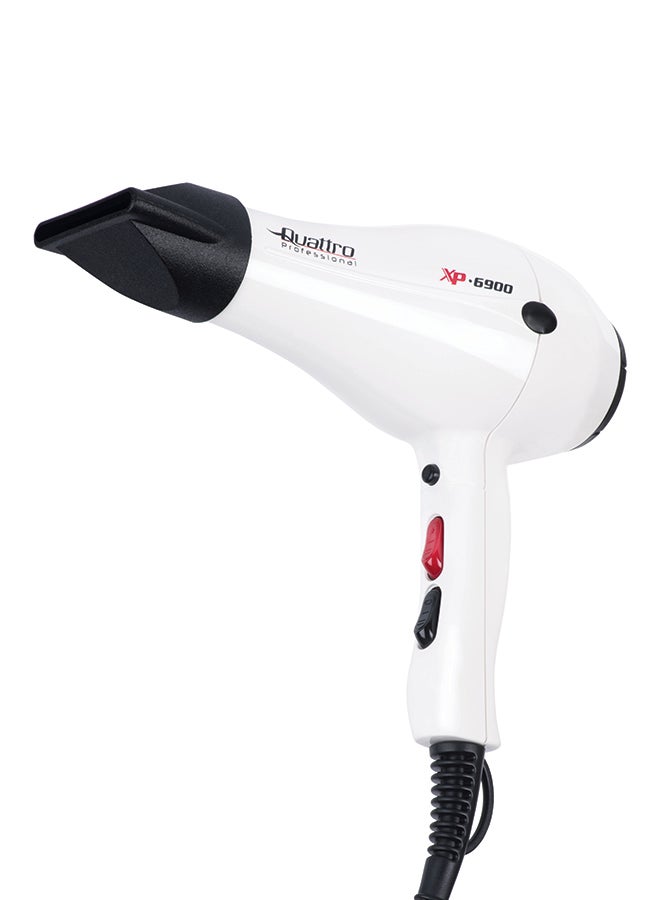 XP 6900 Ionic Hair Dryer White/Black/Red