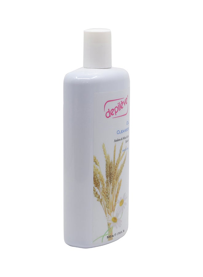 Depileve Oil Cleanser With Azulene And Wheat Germ Extracts 500ml - Image 3