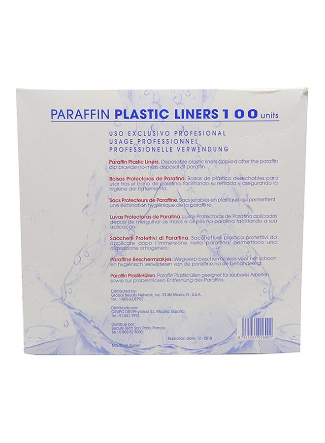 Depileve 100-Piece Paraffin Plastic Liners Set - Image 2