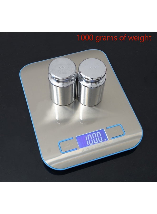 Voberry Multifunctional Digital Food Scale Silver - Image 2