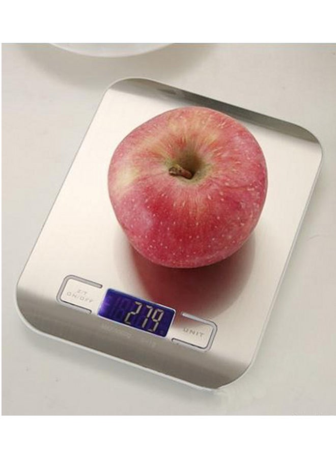 Voberry Multifunctional Digital Food Scale Silver - Image 3