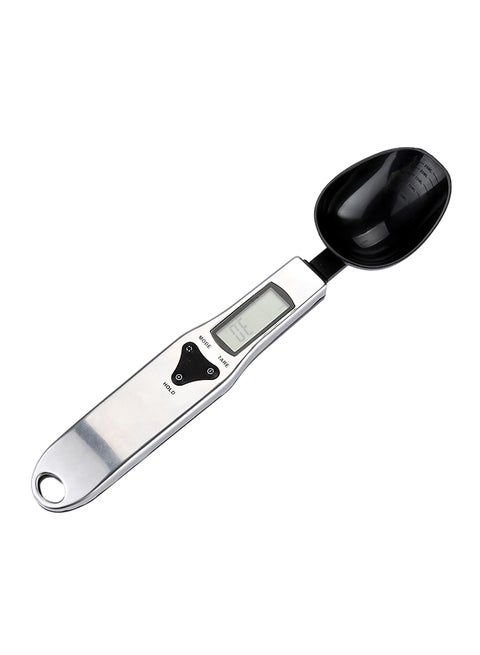 Digital Kitchen Scale With LCD Display Silver/Black