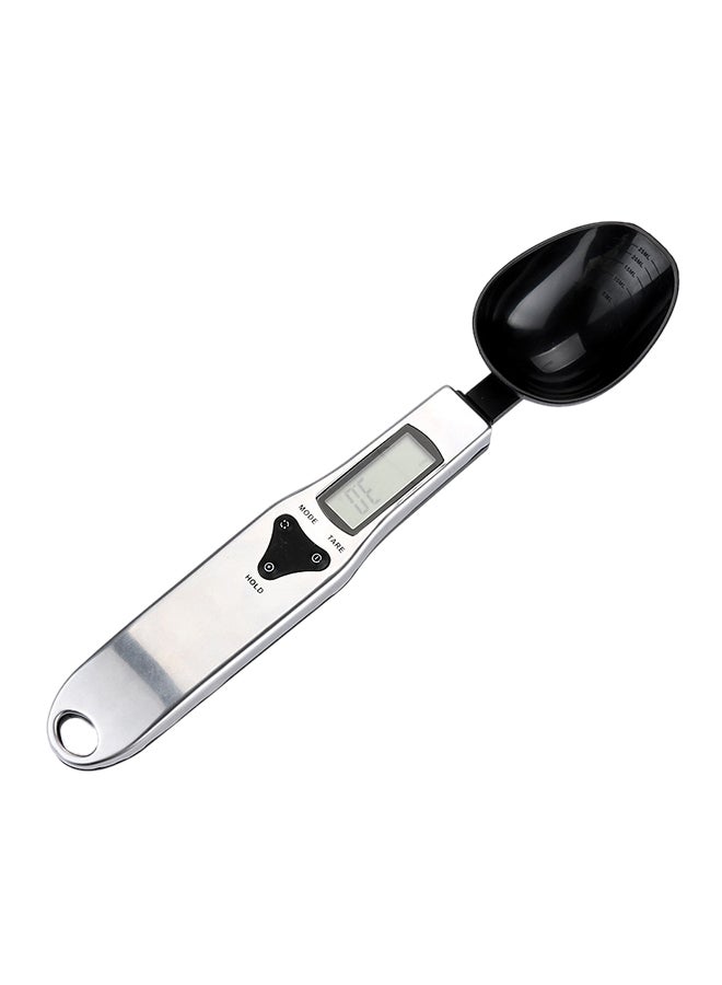 Digital Kitchen Scale With LCD Display Silver/Black