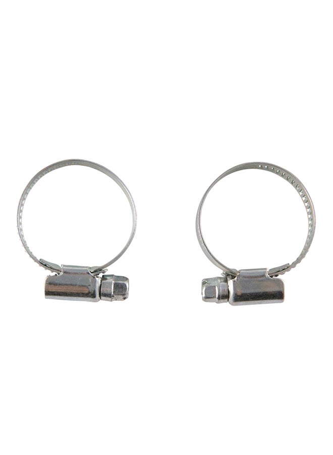 GARDENA 2-Piece Hose Clamp Set Silver 