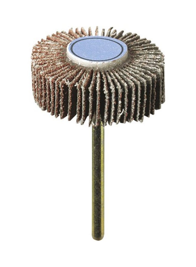 DREMEL - 80-Grit Flapwheel Brown/Silver/Blue - Image 1