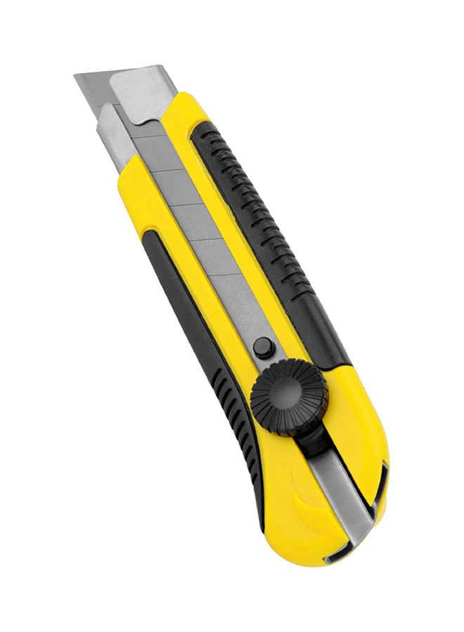 Stanley Standard Snap-Off Knife Yellow/Silver 25mm Yellow/Silver 25mm 