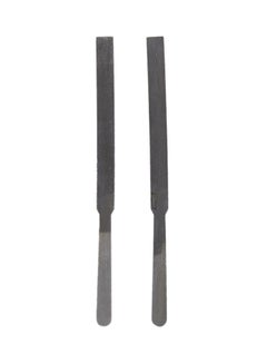 2-Piece Contact File Hand Tool Set Silver