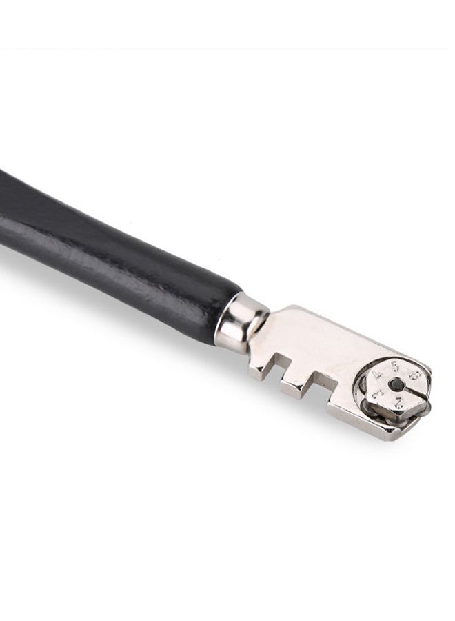 suki 6-Wheel Glass Cutter Black/Silver  - Image 2