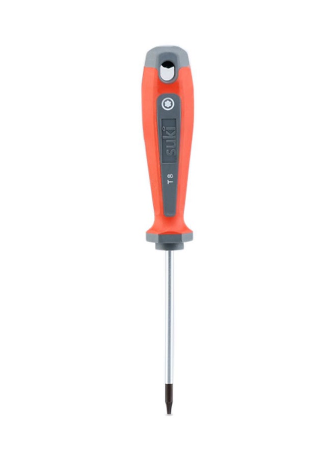 suki T8 Screwdriver Orange/Silver/Grey 