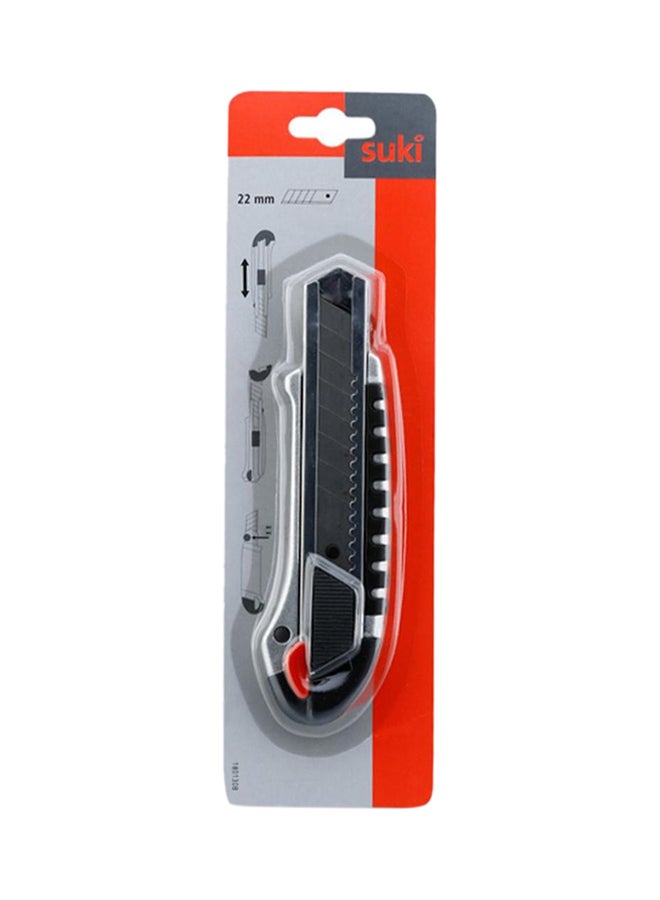 suki Utility Knife With Blade Black/Silver