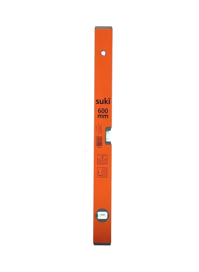 suki Aluminium Spirit Level Orange/Grey 
