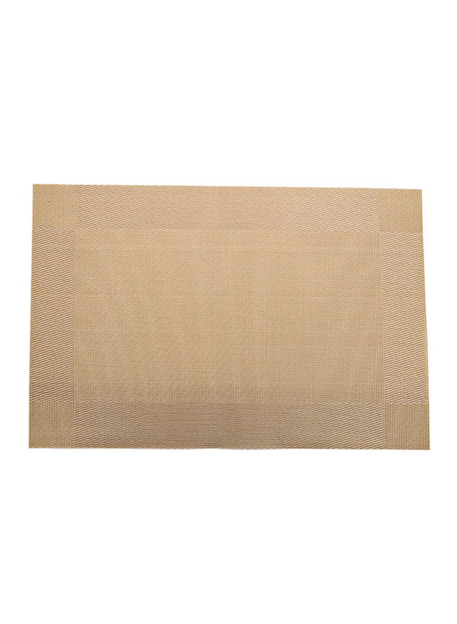 مفرش مطبخ عازل للحرارة من 4 قطع بيج 31x26x1.5سم - Image 1