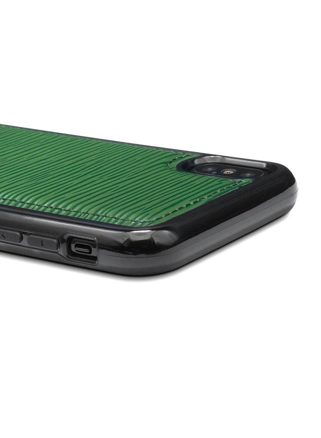 GOLD BLACK Protective Case Cover For Apple iPhone XS Unico Green  - Image 4