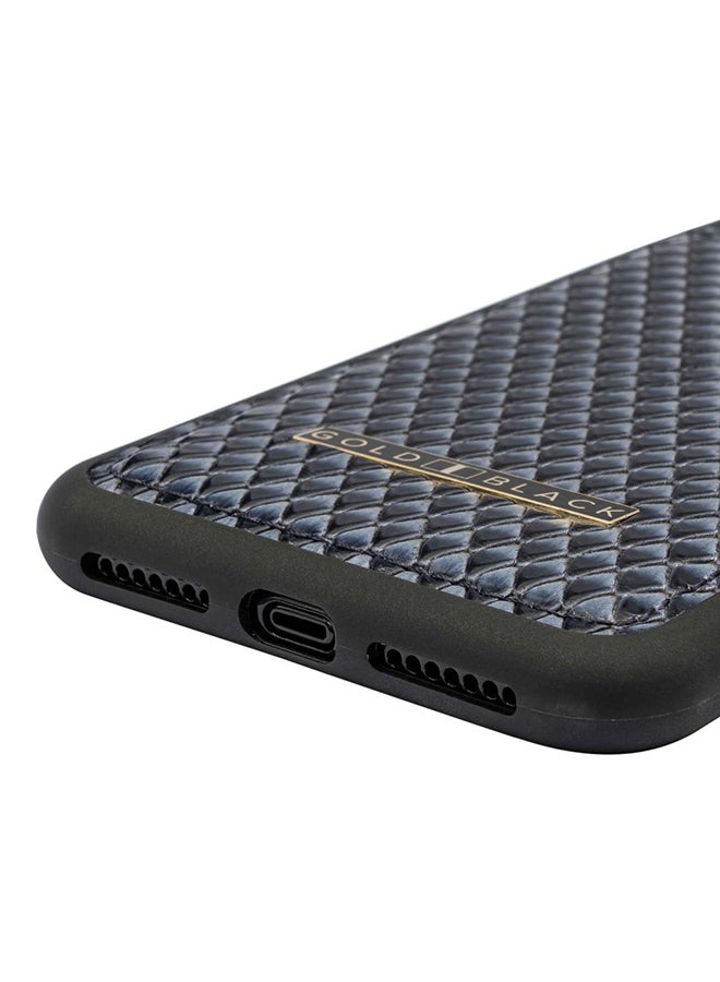 GOLD BLACK Protective Case Cover For Apple iPhone XS Max Sara Blue  - Image 2