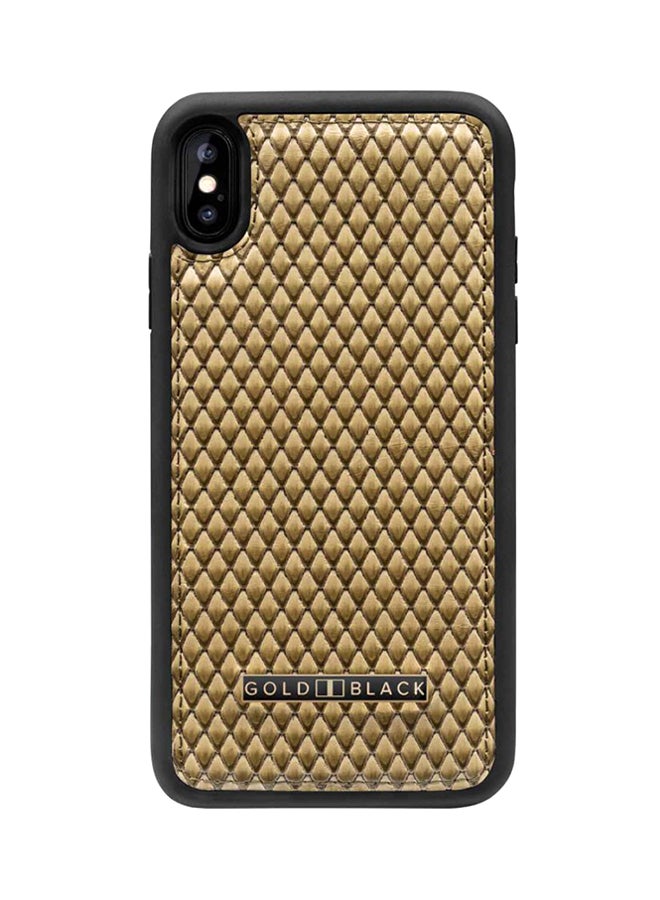 GOLD BLACK Protective Case Cover For Apple iPhone XS Max Sara Geige  - Image 1