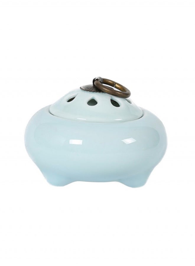 Classic Incense Burner Burner Blue 10X7.5cm - Image 2