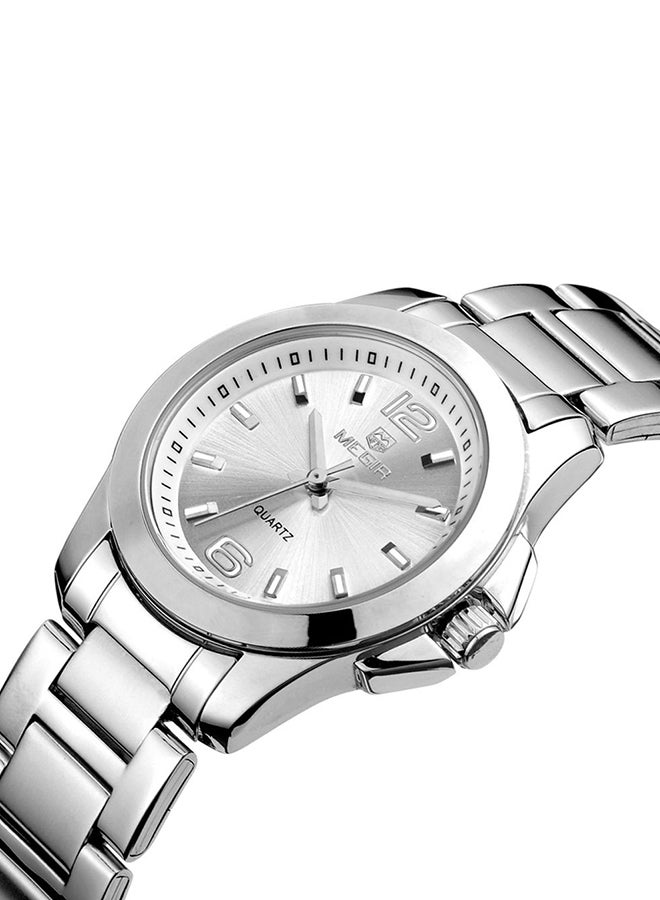 MEGIR women Water Resistant Metal Analog Watch MS5006L-7 - Image 2
