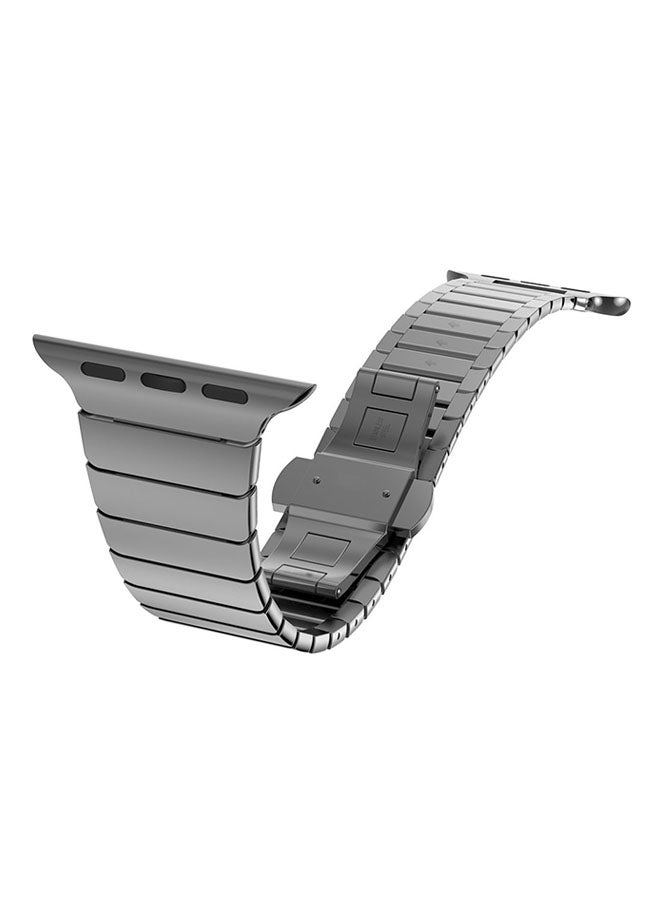 Voberry - Replacement Band For Apple Watch Series 3/2/1 Black - Image 1